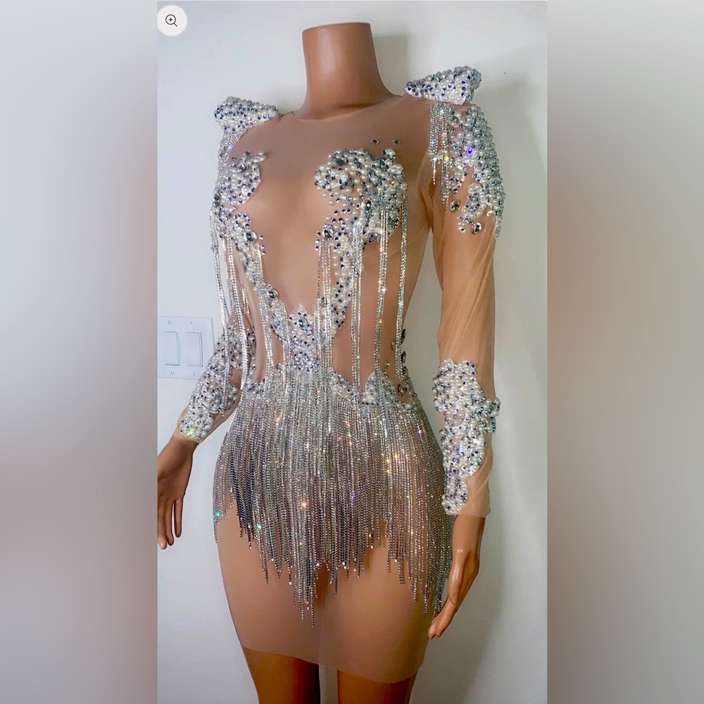 Miami Dress. Size: L, Worn once. #Birthday #Anniversary *SOLD*